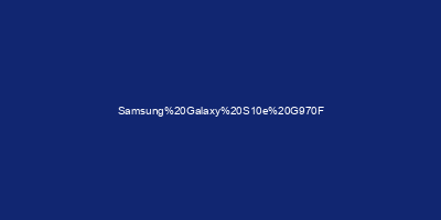 Samsung Galaxy S10e G970F